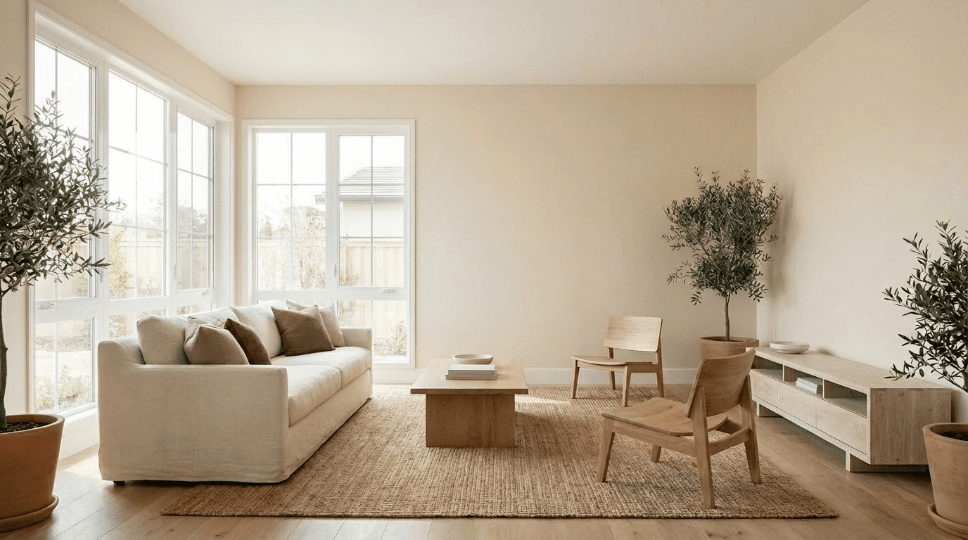 Room before shutters